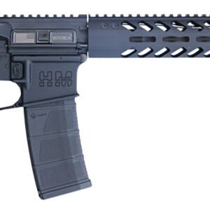 HM Defense HM15FMB556L Defender M5L  5.56x45mm NATO Caliber with 16" Barrel, 30+1 Capacity, Black Hard Coat Anodized Metal Finish, Black Mil-Spec HM Stock & Enhanced Polymer Grip Right Hand
