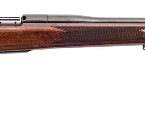 Weatherby MDX01N65RWR4O Mark V Deluxe Full Size 6.5 Wthby RPM 4+1 24" High Gloss Blued #1 Contour Barrel, Drilled & Tapped Blued Steel Receiver, Fixed Monte Carlo Gloss Walnut Stock