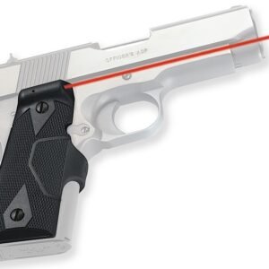 Crimson Trace 011210 LG-404 Front Activation Lasergrips  Black Red Laser 1911 Compact
