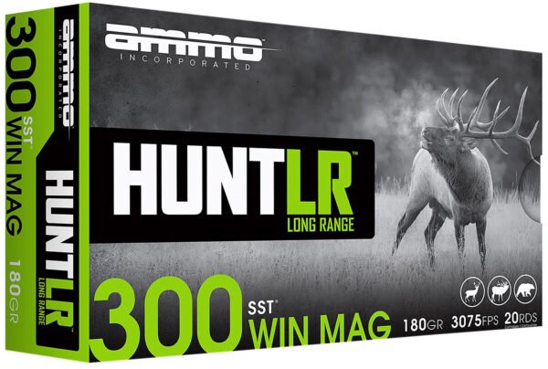 Ammo Inc 300WM180SSTA20 Signature  300Win Mag 180gr Super Shock Tip 20 Per Box/10 Case
