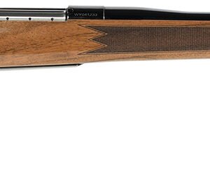 Weatherby MDX01N243NR2O Mark V Deluxe Full Size 243 Win 4+1 22" High Gloss Blued Fluted Barrel, High Gloss Blued Drilled & Tapped Steel Receiver, Gloss AA Walnut Fixed Stock