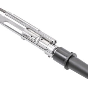 CMMG 22D5B6E Replacement Barrel Kit with Bolt Carrier Group, 22 LR 4.50" Threaded, Black Nitride Chromoly Steel, Fits AR-15/Mk4