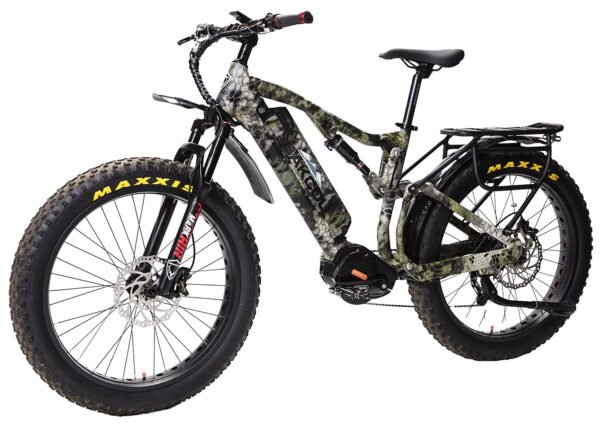 Bakcou E-bikes B-S19-KRY-B25 Storm 25 Large Kryptek Altitude 19" w/Stand Over Height of 30.50" Frame, Sram 9sp, 40t Front & Sram 11-34t Rear Cassette Bafang M620 Ultra Motor