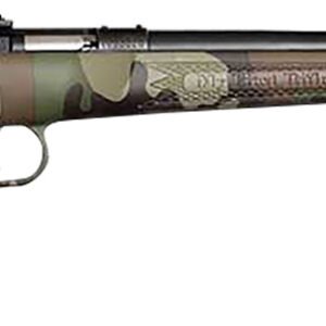 Crickett KSA2170 My First Rifle Gen2 22 S/L/LR Single Shot 16.10" Blued Barrel & Receiver, M81 Woodland Camo Synthetic Fixed Stock, EZ Loader