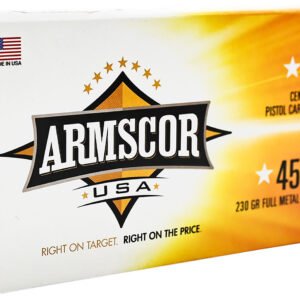 Armscor FAC4512N USA  45ACP 230gr Full Metal Jacket 50 Per Box/20 Case