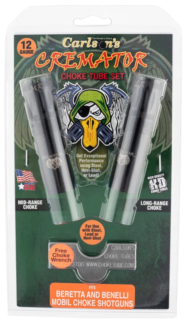 Carlson's Choke Tubes 11612 Cremator 11612 Berretta/Benelli Mobil 12 Gauge Mid/Long Range Non-Ported 17-4 Stainless Steel