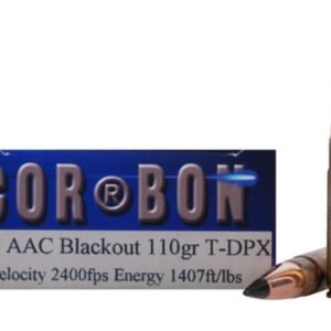 Cor-Bon DPX Hunter Rifle Ammunition .300 AAC 110 gr TDPX 2400 fps - 20/box