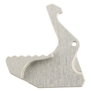 Rise Armament RA212GISLVR Extended Charging Handle Latch RA-212 Silver Aluminum fits Mil-Spec AR Charging Handles