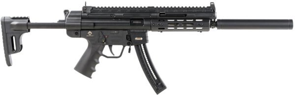 GSG GERGGSG1622ML GSG-16  Full Size 22 LR 22+1 16.25" Black Black Polymer Receiver Black Collapsible w/Storage Compartment Stock Right Hand