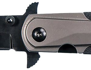 Smith & Wesson Knives 1085899 M&P Tactical Stiletto 4" Folding Spear Point Plain Stainless Steel Blade FRN Black/FDE Includes Pocket Clip
