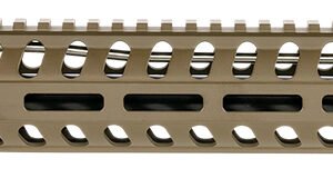 Patriot Ordnance Factory  Minuteman Complete Upper 5.56x45mm NATO 16.50" Black Nitride Barrel Aluminum Patriot Brown Receiver 14.50" M-LOK Handguard Lo Pro DI Gas Block (Mid Length)