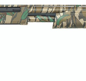 Mossberg 50107 500 Turkey Full Size 410 Gauge Pump 3" 5+1 24" Mossy Oak Greenleaf Vent Rib Barrel, Mossy Oak Greenleaf Optic Ready Receiver, Fixed Mossy Oak Greenleaf Synthetic Stock, Right Hand