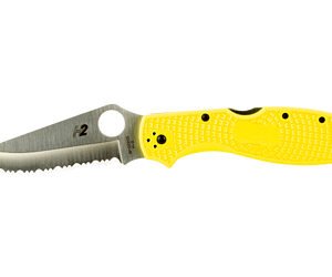 SPYDERCO STRTCH 2 XL LW SLT YLW SRTD